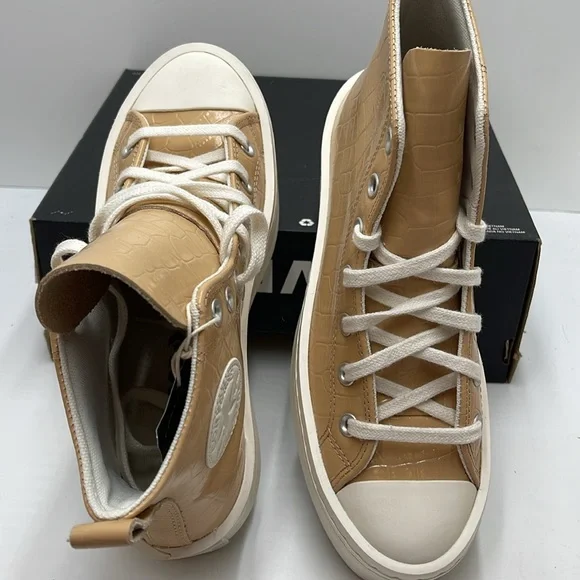 Converse WMNS CTAS MODERN LIFT HI EPIC DUNE/EPIC DUNE/EGRET A07658C Platforms - Picture 13 of 16